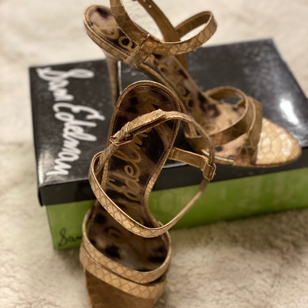Sam Edelman Abbott snakeskin sandal - Picture 6 of 6